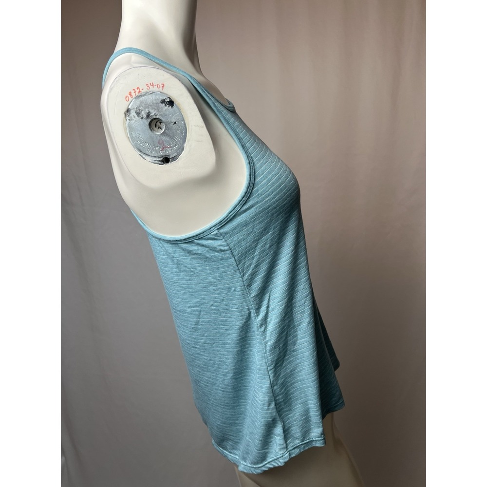 Apana Size XS Sleeveless Striped Tank Top - Blue-green Women - Picture 2 of 11
